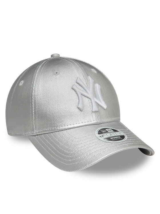 New Era New Era Šilterica New York Yankees Met Denim 9Forty 60595374 Srebrna