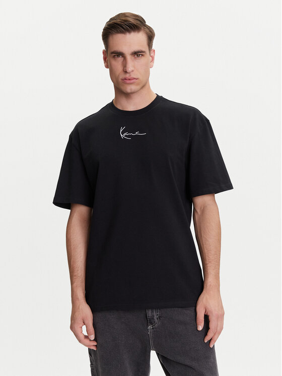 Karl Kani Tričko Small Signature Essential PD00008141 Čierna Relaxed Fit
