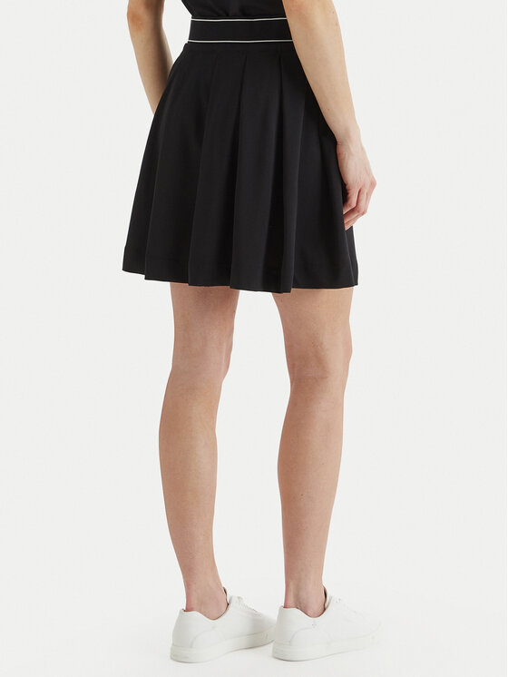 JOOP! Jeans JOOP! Jeans Plisirano krilo Taria 10100104 30100646 Črna Regular Fit