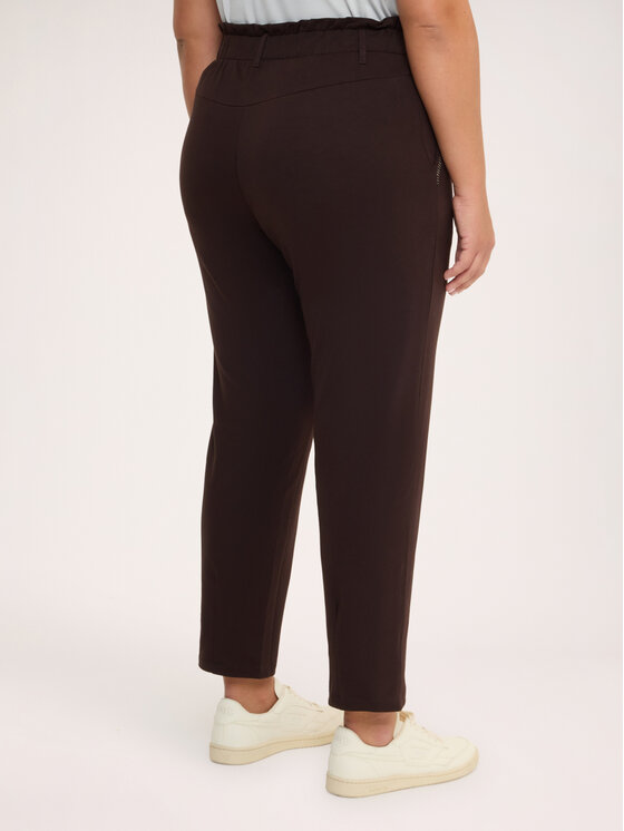 Fiorella Rubino Fiorella Rubino Spodnie materiałowe P857L002444N022 Brązowy Slim Fit