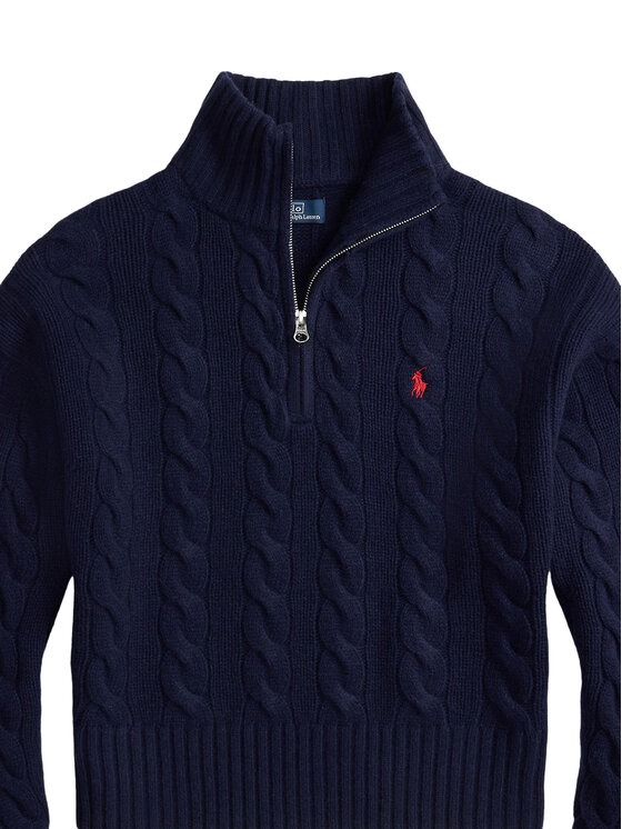 Polo Ralph Lauren Polo Ralph Lauren Svetr 211972130004 Tmavomodrá Relaxed Fit