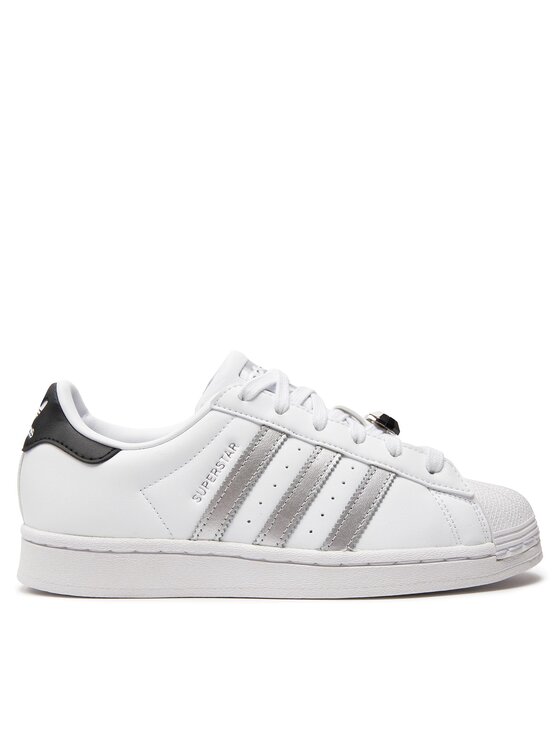 very adidas superstar silver