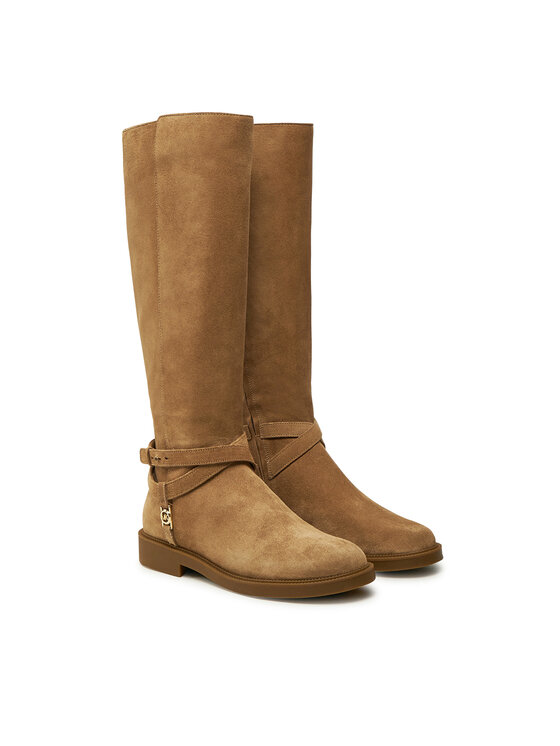 MICHAEL Michael Kors MICHAEL Michael Kors Μπότες Abigail Boot 40F4ABMB5S Μπεζ