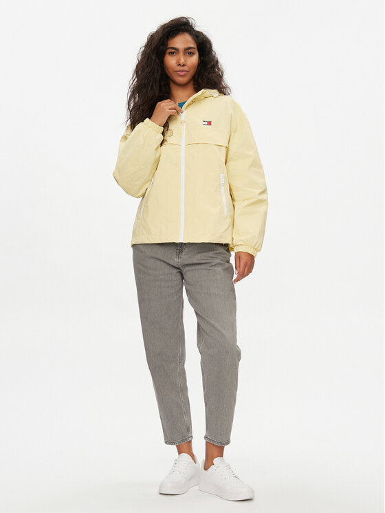 Tommy Jeans Tommy Jeans Geacă de vânt Chicago DW0DW17747 Galben Regular Fit