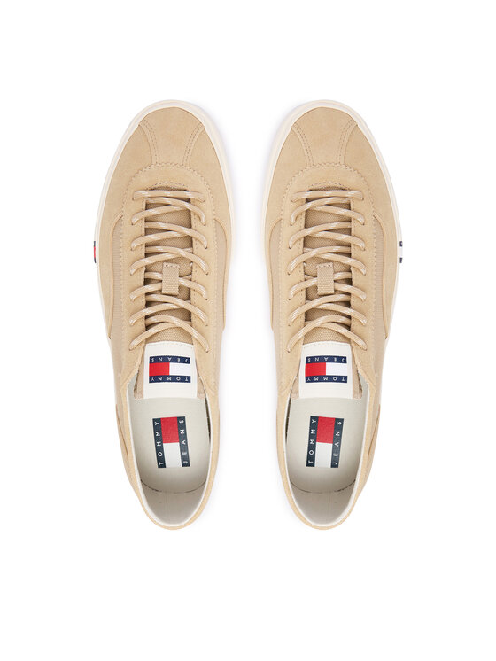 Tommy Hilfiger Tommy Hilfiger Sneakers aus Stoff Archive Vulc Y2K EM0EM01760 Dunkelbeige