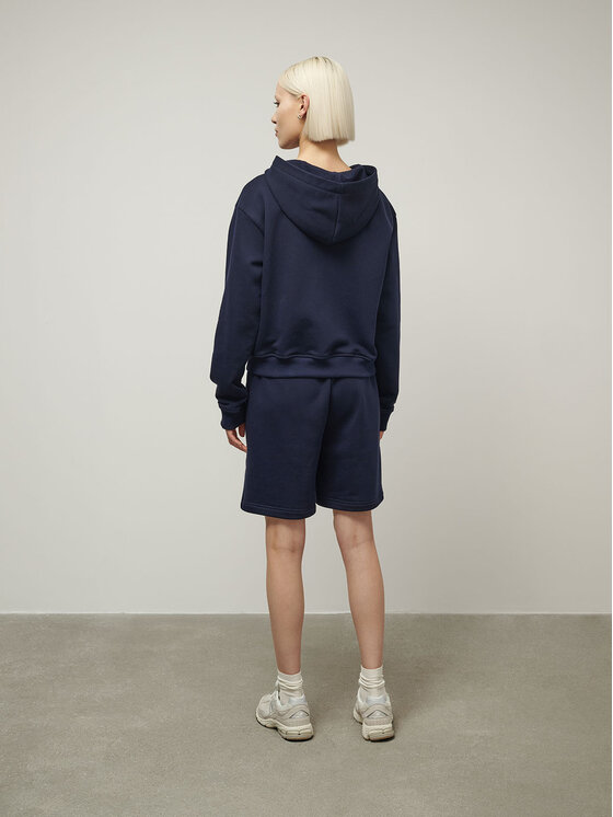 La Mania La Mania Szorty sportowe STROLL Granatowy Classic Fit