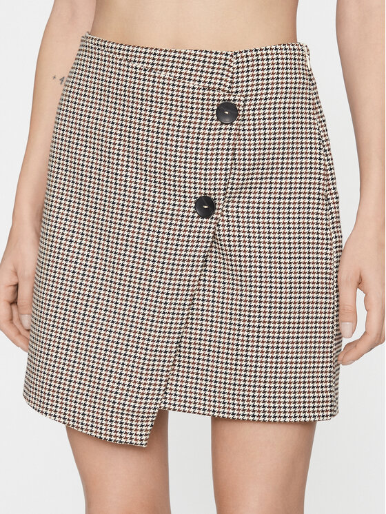ONLY Fustă mini 15304210 Bej Regular Fit