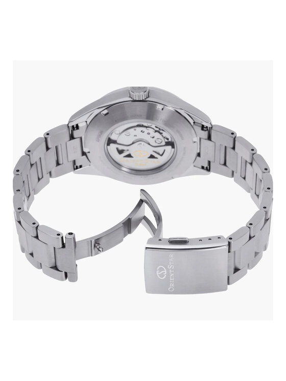 Orient Star Orient Star Zegarek RE-AU0402B00B Srebrny