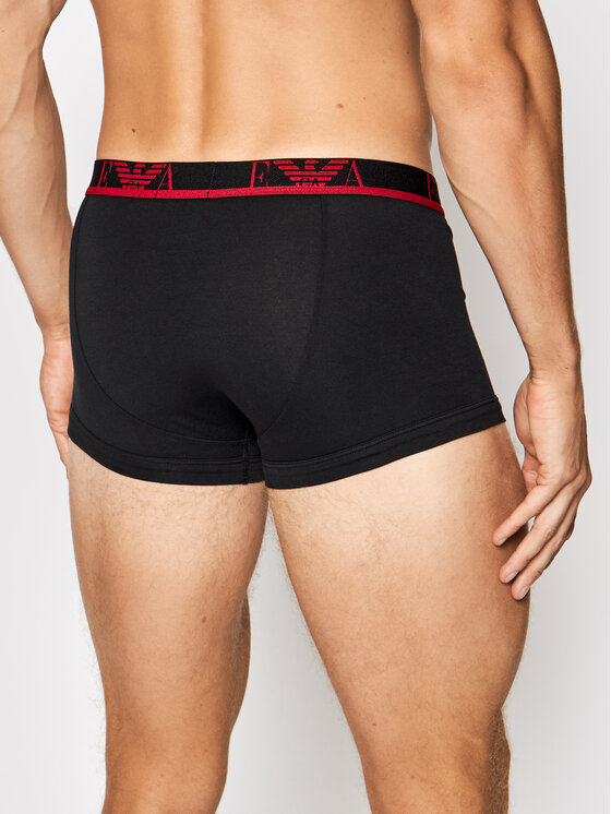 Set di 3 boxer 111357 1A715 73320 Nero