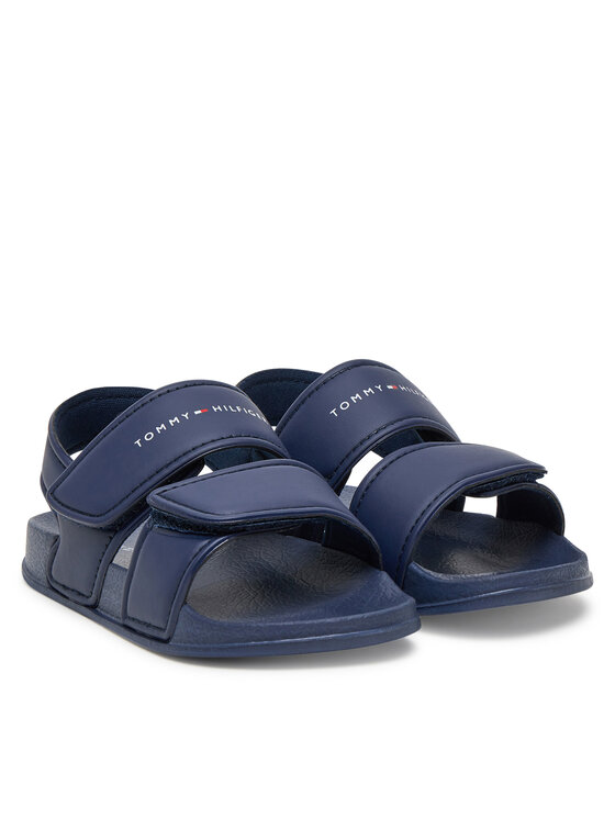 Tommy Hilfiger Tommy Hilfiger Sandały T1X2-33913-1172 S Granatowy
