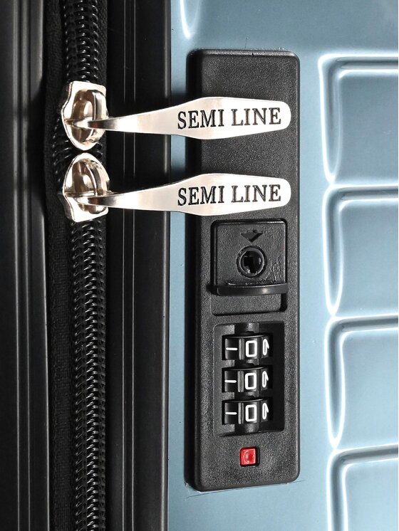 Semi Line Semi Line Walizka kabinowa T5764-1 Niebieski