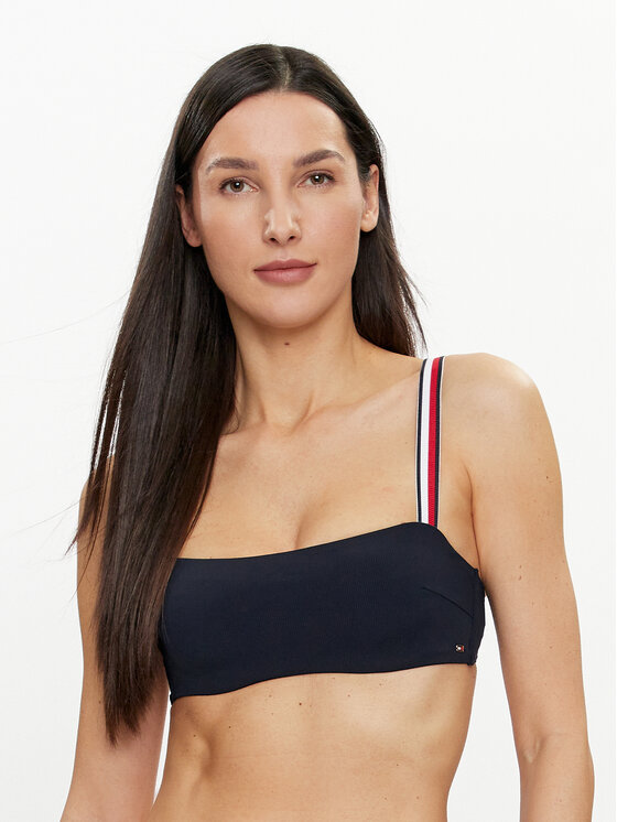 Tommy Hilfiger Bikini pezzo sopra UW0UW05291 Blu scuro, taglia : 80A