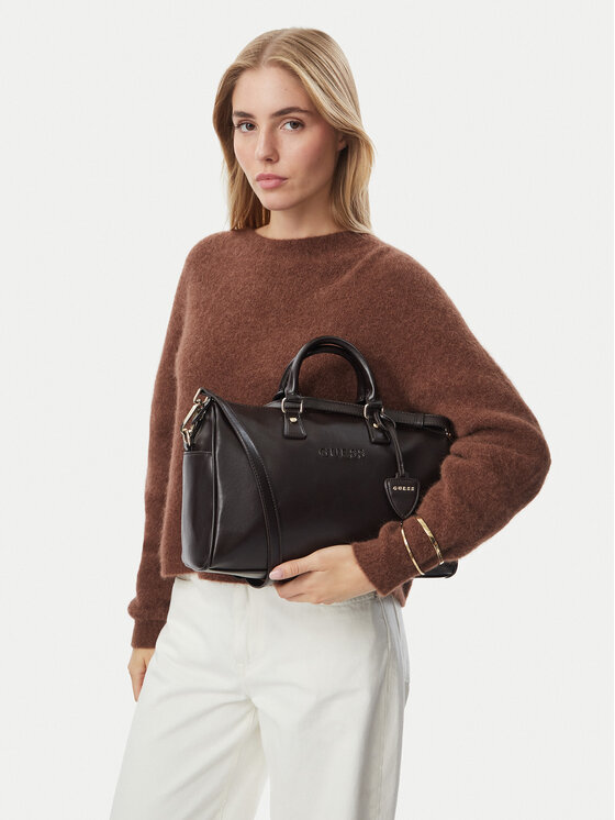 Guess Ročna torba V6BZ06 W4595 Temno rjava