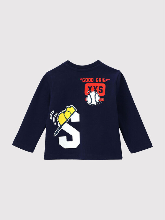 Original Marines Original Marines Blúz PEANUTS DCPV0239NM Sötétkék Regular Fit