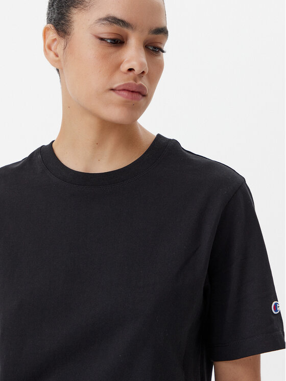 Champion Champion Футболка 117874 Чорний Regular Fit
