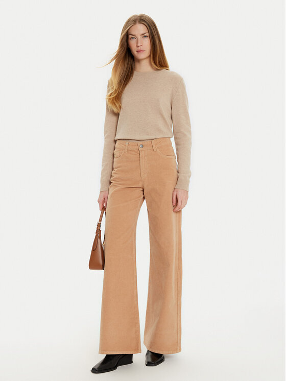 United Colors Of Benetton United Colors Of Benetton Jeansy 41ULDE029 Beżowy Wide Fit