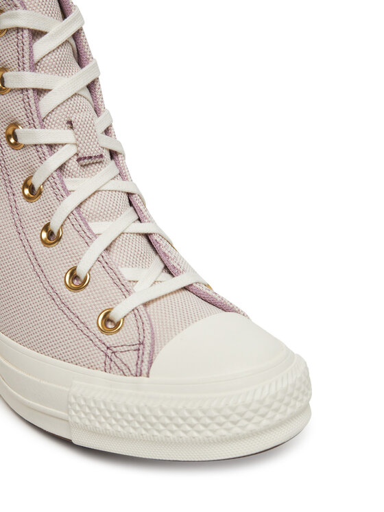 Converse Converse Кецове Chuck Taylor All Star Wedge Platform Gold A12763C Розов
