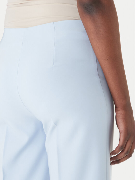 Rinascimento Rinascimento Palazzo nohavice CFC0127878003 Modrá Wide Leg