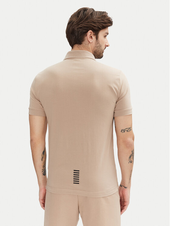 EA7 Emporio Armani EA7 Emporio Armani Polo marškinėliai 8NPF14 PJVQZ U6155 Smėlio Regular Fit