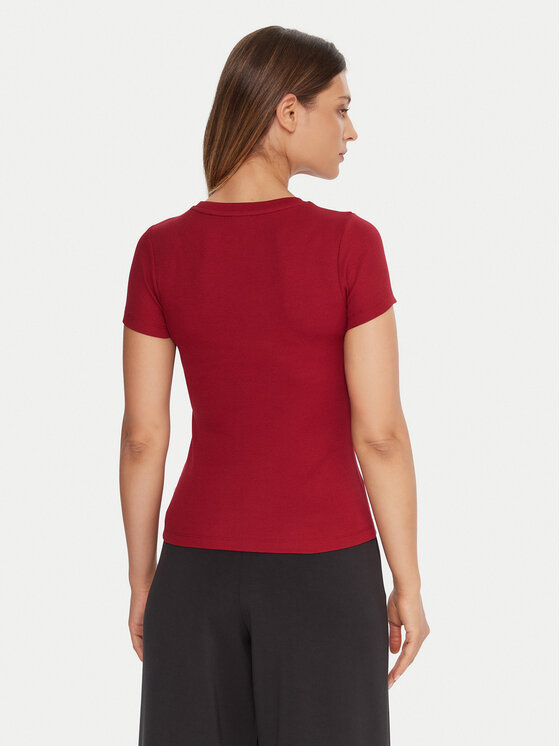 Guess Jeans Guess Jeans T-Shirt W5BP45 KA0H1 Rot Slim Fit