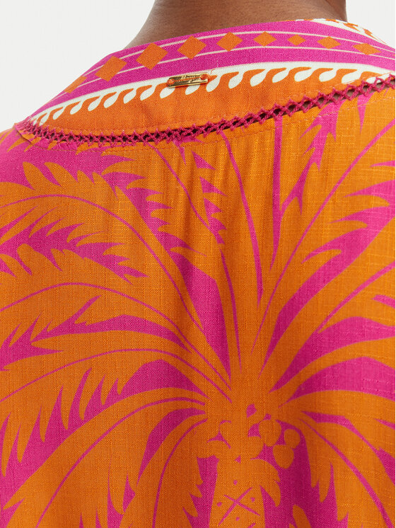 Maaji Maaji Plážové šaty Enjoyable PT2472CPO016 Oranžová Regular Fit