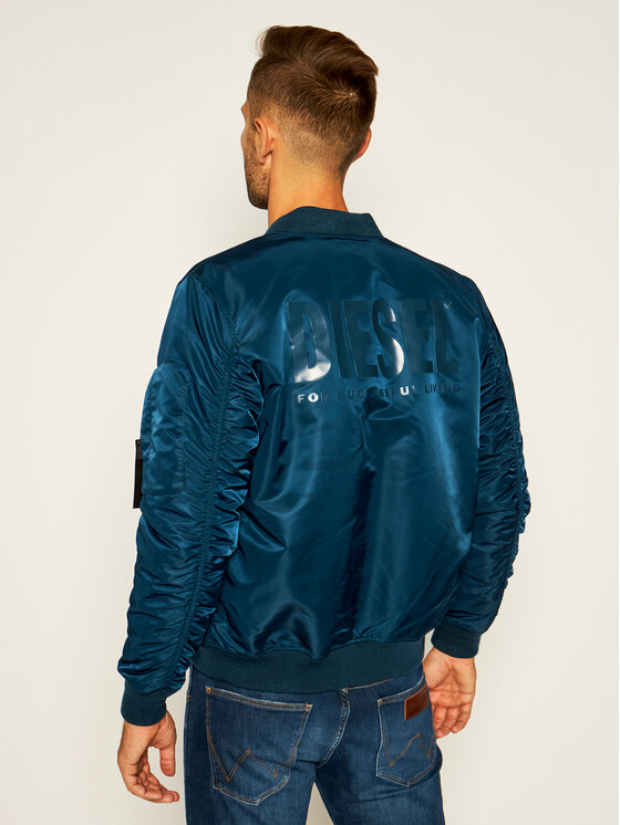 Diesel Blouson bomber J Ross Rev 00SAS1 0EAZA Bleu marine Regular Fit