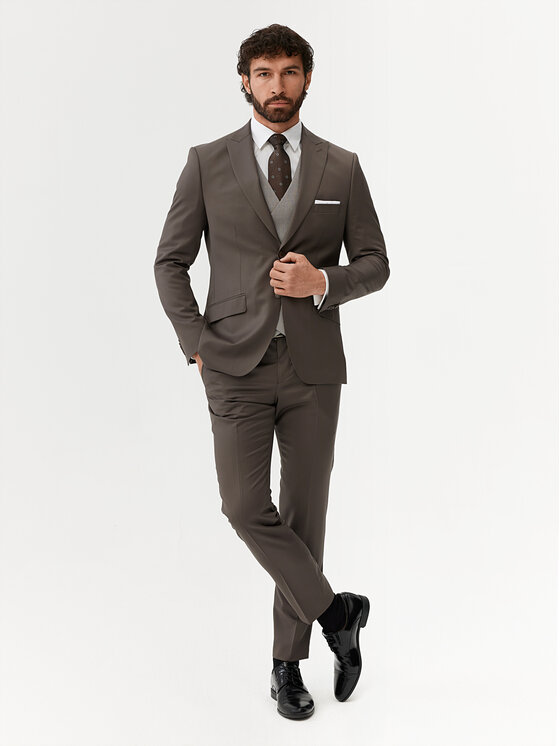 Evenemen Evenemen Garnitur Lambert Szary Slim Fit
