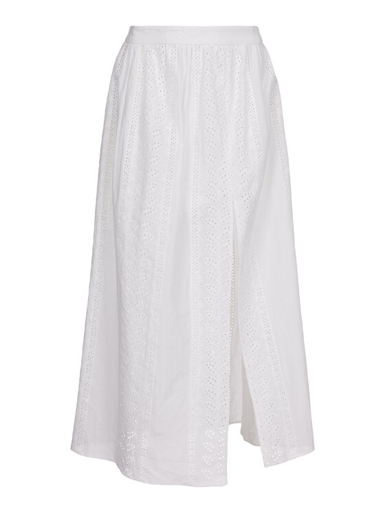 LAURELLA LAURELLA Sukňa 7UL021 Biela Regular Fit
