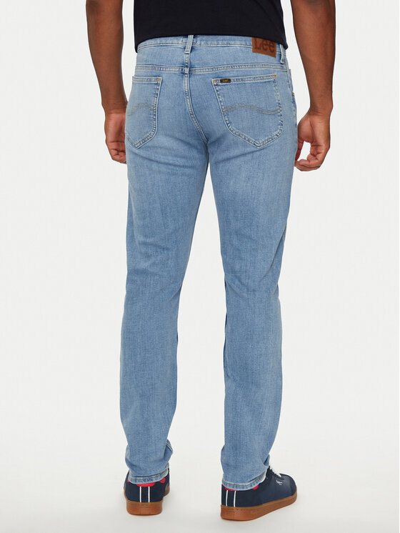Lee Lee Jeansy Rider 112354462 Niebieski Slim Fit