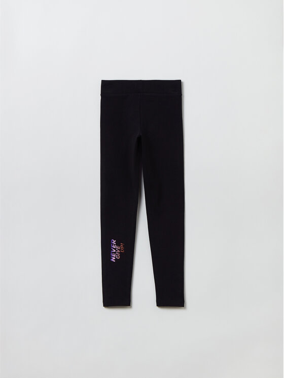 OVS OVS Legginsy 1898239 Fioletowy Slim Fit