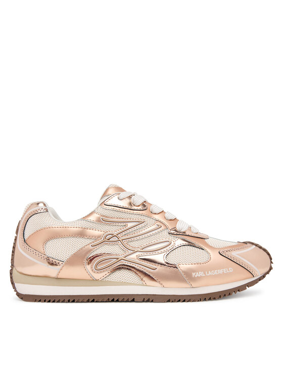 KARL LAGERFELD KARL LAGERFELD Sneakersy Velocette KL63925 Różowe złoto