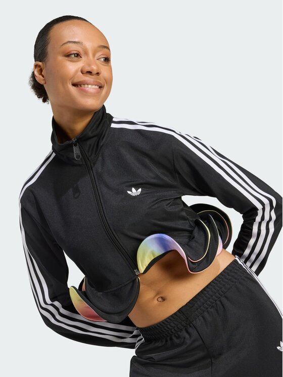 adidas adidas Wiatrówka 151009 Czarny Slim Fit