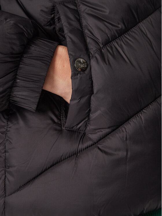 Silvian Heach Silvian Heach Zimní bunda PGA22153PI Černá Regular Fit