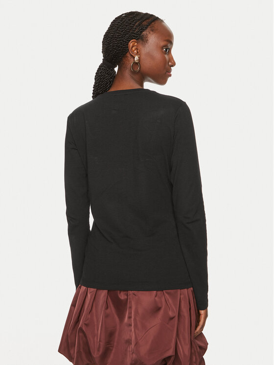 Liu Jo Liu Jo Bluză WF4570 J5003 Negru Regular Fit