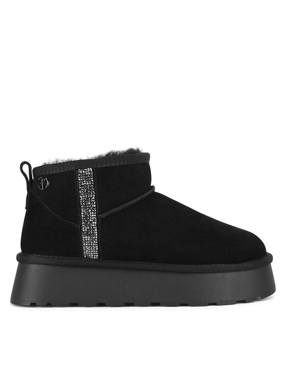 Cizme de zăpadă Eva Minge WFA3111-4Z Negru