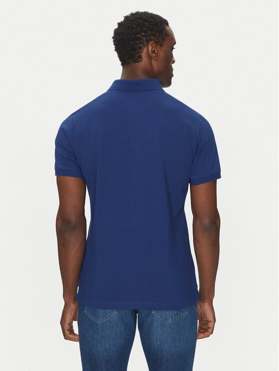 s.Oliver s.Oliver Polo 2138262 Niebieski Regular Fit