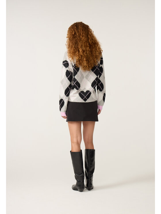 Fabienne Chapot Fabienne Chapot Sweter 6732-1912-173 Szary Regular Fit