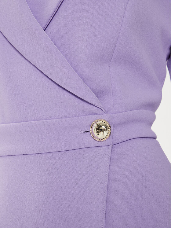 Rinascimento Rinascimento Kokteiļkleita CFC0118280003 Violets Regular Fit