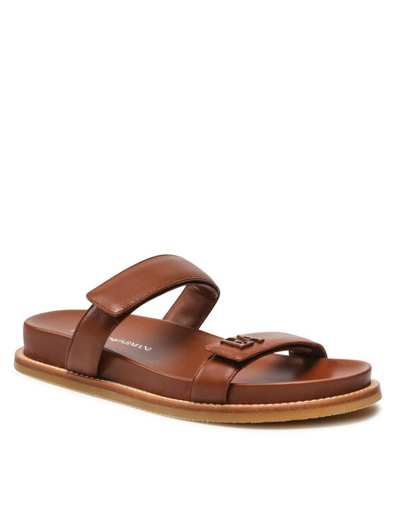 Emporio Armani Șlapi X3P778 XF271 00021 Maro 00021 imagine noua