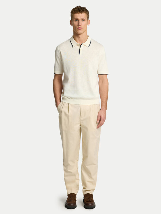 Selected Homme Selected Homme Polokošile 16096391 Béžová Regular Fit