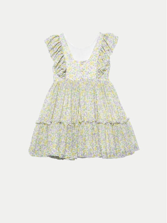 Abel & Lula Abel & Lula Лятна рокля 5046 Зелен Regular Fit