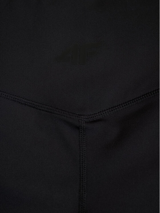 4F 4F Szorty sportowe MULTI ACTIVE Czarny Slim Fit