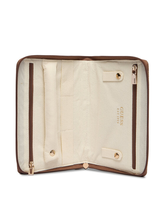 Guess Guess 2er-Set Etuis Berta Travel TXOB86 88048 Braun