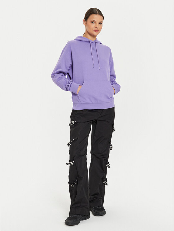 HUGO Hugo Суитшърт Delfinia 50522423 Виолетов Regular Fit