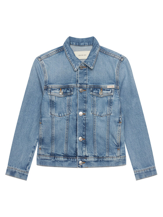 Calvin Klein Jeans Calvin Klein Jeans Дънково яке IU0IU00726 Син Regular Fit