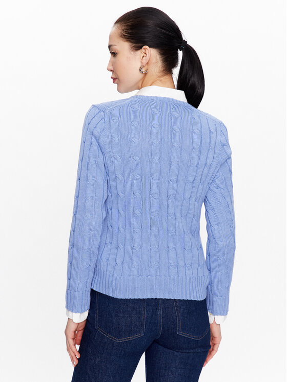 Polo Ralph Lauren Polo Ralph Lauren Megztinis 211891641003 Mėlyna Slim Fit