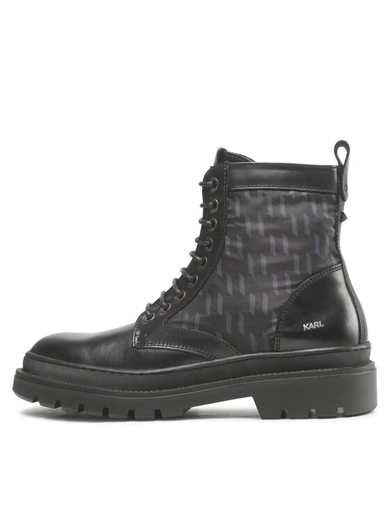 KARL LAGERFELD KARL LAGERFELD Schnürstiefeletten KL11256 Schwarz
