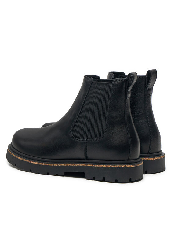 Birkenstock Birkenstock Kotníková obuv s elastickým prvkem Highwood 1025781 Černá