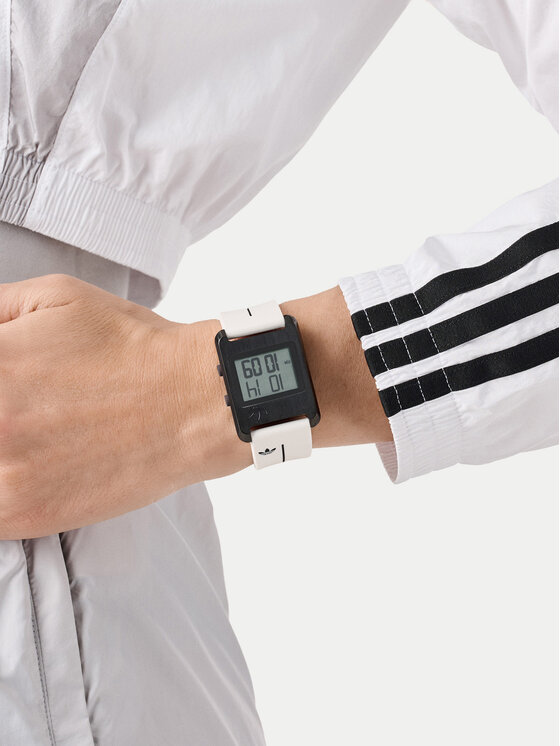 adidas adidas Uhr AO Street Retro Pop Three AOST25536 Weiß