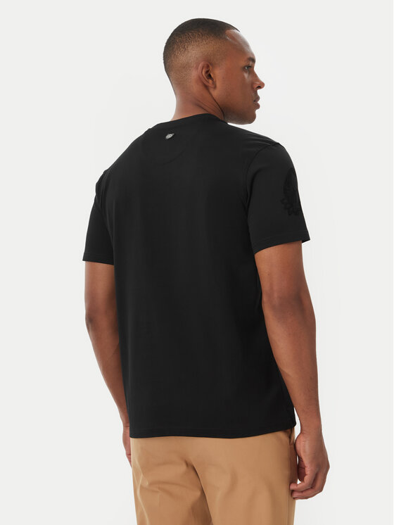 Beverly Hills Polo Club Beverly Hills Polo Club Тишърт M1631-HR Черен Regular Fit